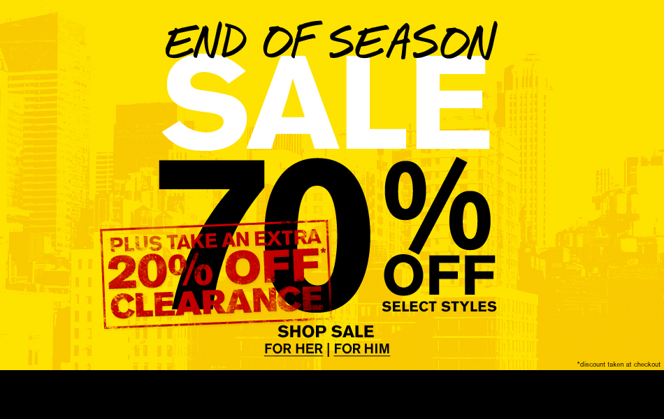 Huge Clearance Sale at Express