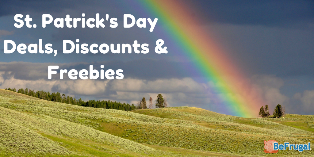 St. Patrick's Day Deals, Discounts & Freebies